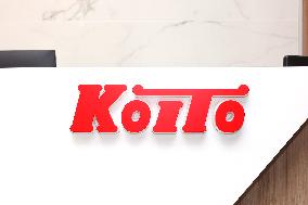 Koito Manufacturing signage and logo